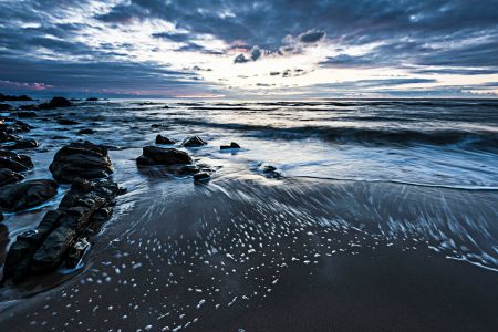 Stormy Shore Serenity