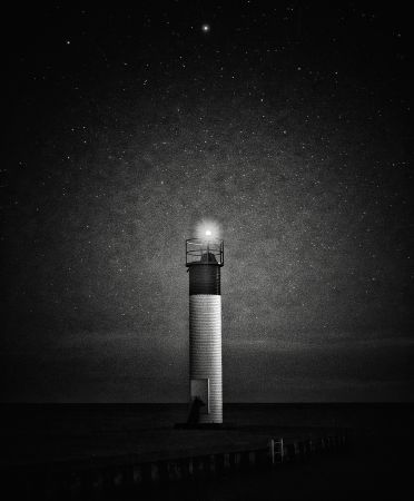 Night Lighthouse