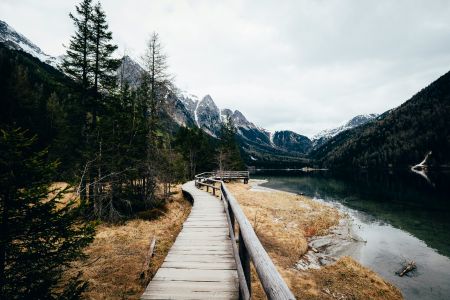 Serene Alpine Reflections